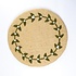 Sjaal met Verhaal Felt coaster 35 cm rond Mistletoe