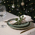 Sjaal met Verhaal Felt Napkin Ring Mistletoe