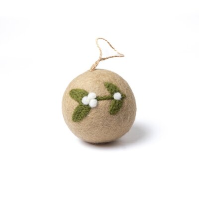Sjaal met Verhaal Filz Weihnachtshänger Bal Mistletoe Large assorti