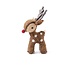 Sjaal met Verhaal Felt Christmas Hanger Rendier assorti