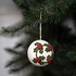 Sjaal met Verhaal Filz Weihnachtshänger Holly Berry Large assorti