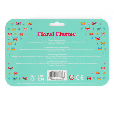 Rex London Ohrringe zum Aufkleben Floral Flutter