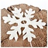 Sjaal met Verhaal Felt Garland Sneeuwvlok