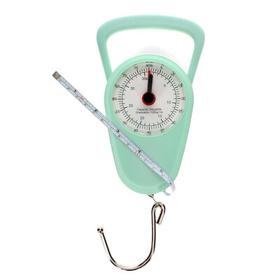 Rex London Travel Scale with Tape Measure pistachio