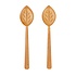 Sass & Belle Salad Servers Bamboo Leaf Set of 2