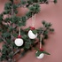 Sjaal met Verhaal Filz Weihnachtshänger Holly Berry Small 3D