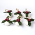 Sjaal met Verhaal Felt Christmas Hanger Holly Berry Small 3D