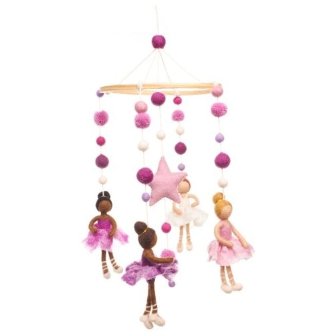 Felt Mobile Ballerina