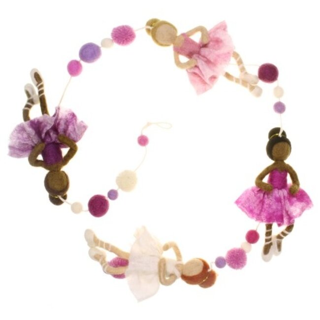 Felt Garland Ballerina