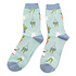 Miss Sparrow Socken Bamboo House plants duck egg