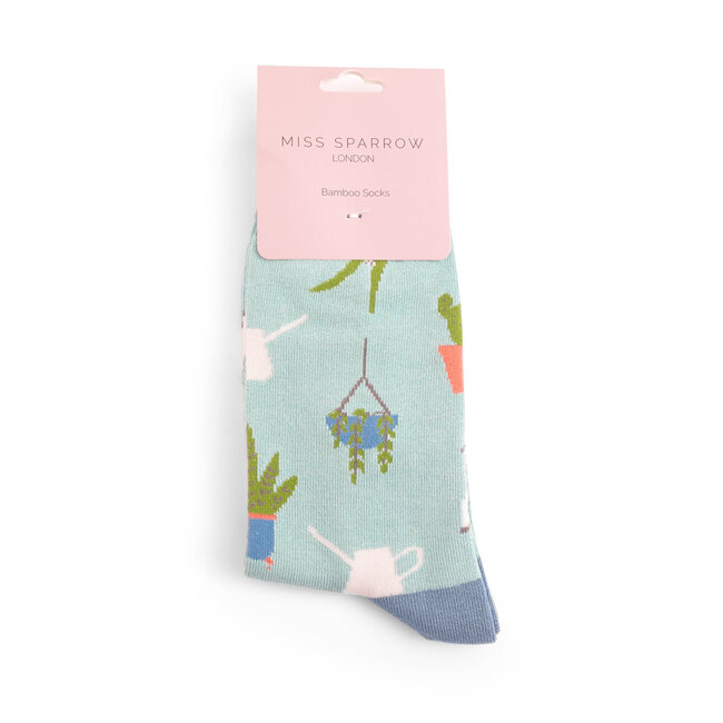 Socken Bamboo House plants duck egg