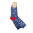 Jess & Lou Men's Socks Super Soft  Bikes navy