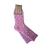 Socken Ribbed Dots pink