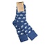 Socken Ribbed Paw navy