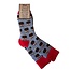 Socken Ribbed Owls grey
