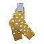 Socken Ribbed Spot gold