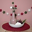 Sjaal met Verhaal Felt Garland Ster Holly Berry