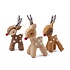 Sjaal met Verhaal Felt Christmas Hanger Rendier fudge