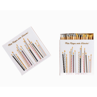 Overbeck and Friends Matches XL Happy Birthday