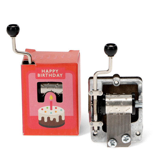 Music Box Happy Birthday assorti