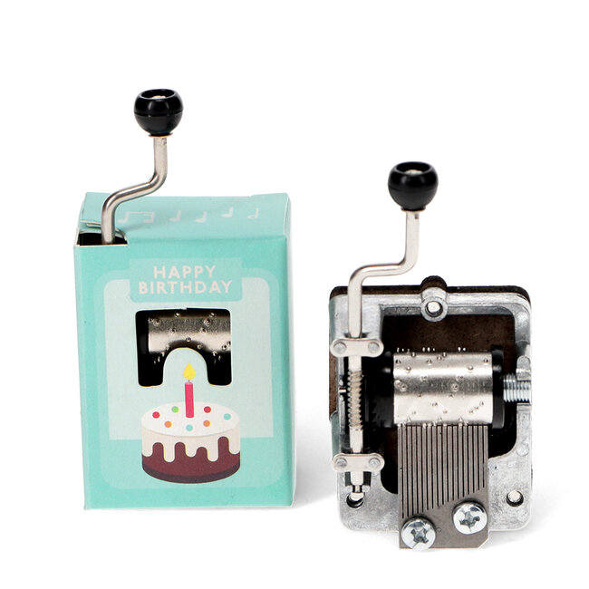 Music Box Happy Birthday assorti