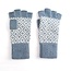 Pure & Cozy Handschuhe Honeycomb denim
