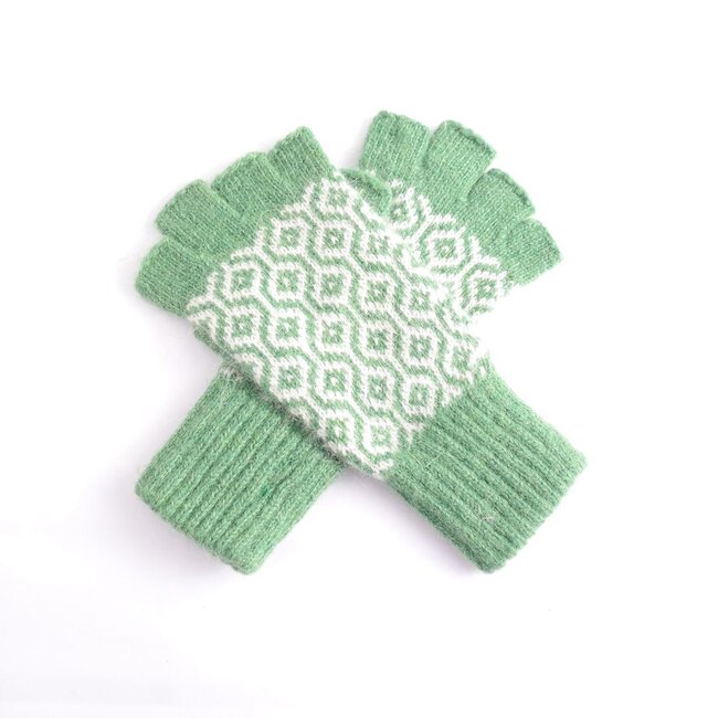 Gloves Honeycomb green