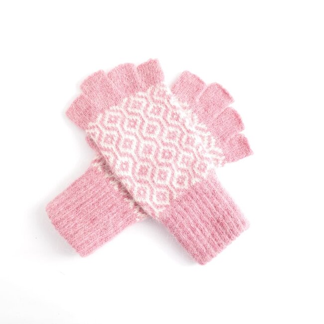 Handschuhe Honeycomb pink