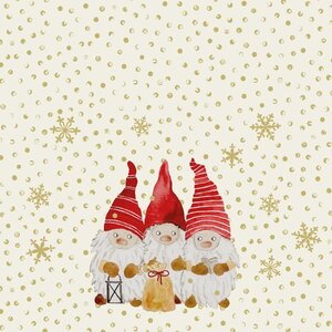 Paperproducts Design Paper Napkins Stars & Snowflakes