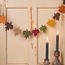 Sjaal met Verhaal Felt Garland Esdoornblad