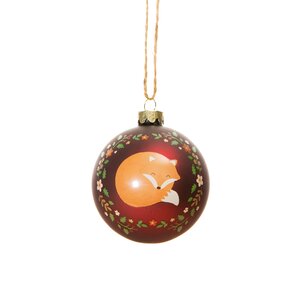 Sass & Belle Weihnachtsdekoration Woodland Fox Bauble