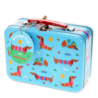 Rex London Case Metal Sausage Dog