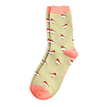 Miss Sparrow Socken Bamboo Little Robins olive