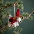 Sjaal met Verhaal Felt Christmas Hanger Hondje Met Kerstmuts knitted