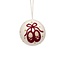 Felt Christmas Hanger Bal Notenkraker assorti