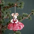 Sjaal met Verhaal Filz Weihnachtshänger Muis Ballerina assorti