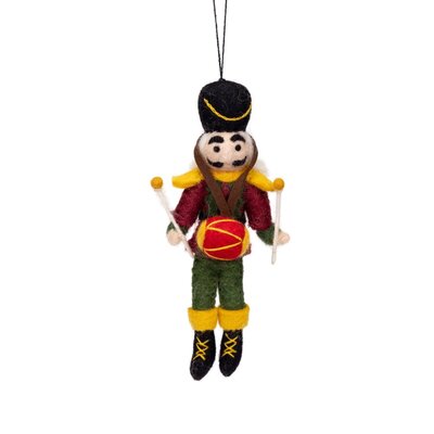 Sjaal met Verhaal Felt Christmas Hanger Notenkraker