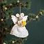 Felt Christmas Hanger Muis Engel met Ster
