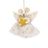 Sjaal met Verhaal Felt Christmas Hanger Muis Engel met Ster