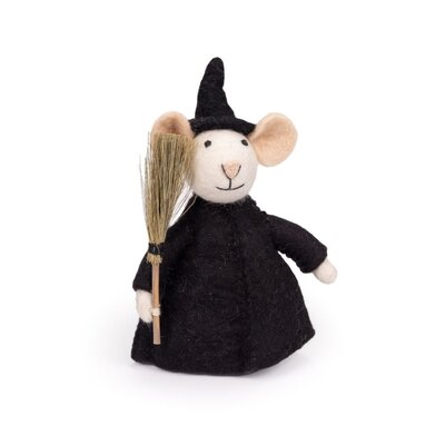 Sjaal met Verhaal Felt Decoration Muis Heks