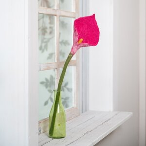 Sjaal met Verhaal Felt Flower Calla magenta