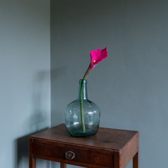 Filzblume Calla magenta