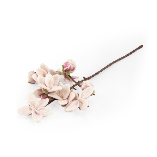 Felt Flower Tak Magnolia