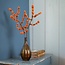 Filzblume Tak Ilex oranje