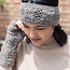 Handwarmer Granny Square taupe