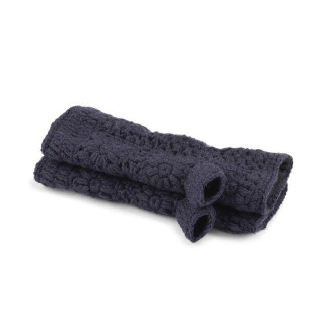 Handwarmer Granny Square dark blue