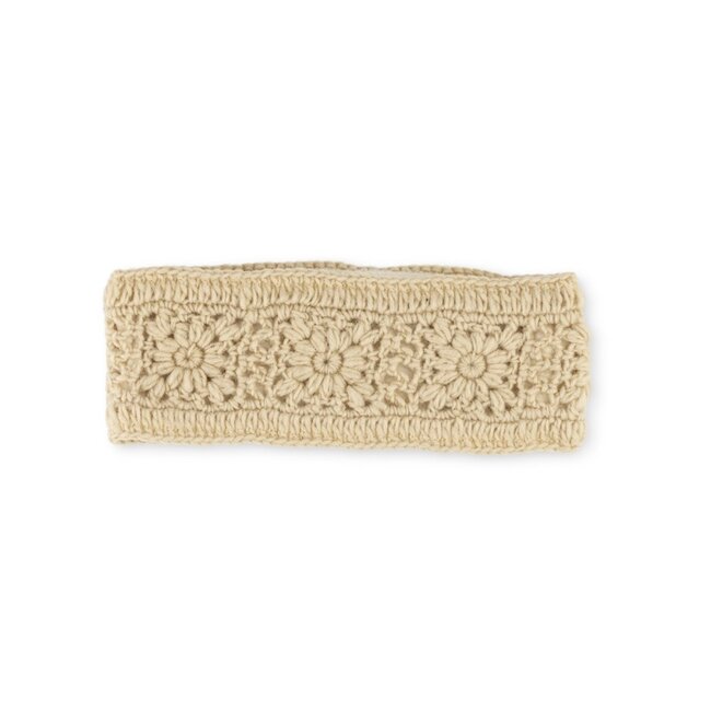 Headband Granny Square beige