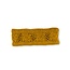 Headband Granny Square oker