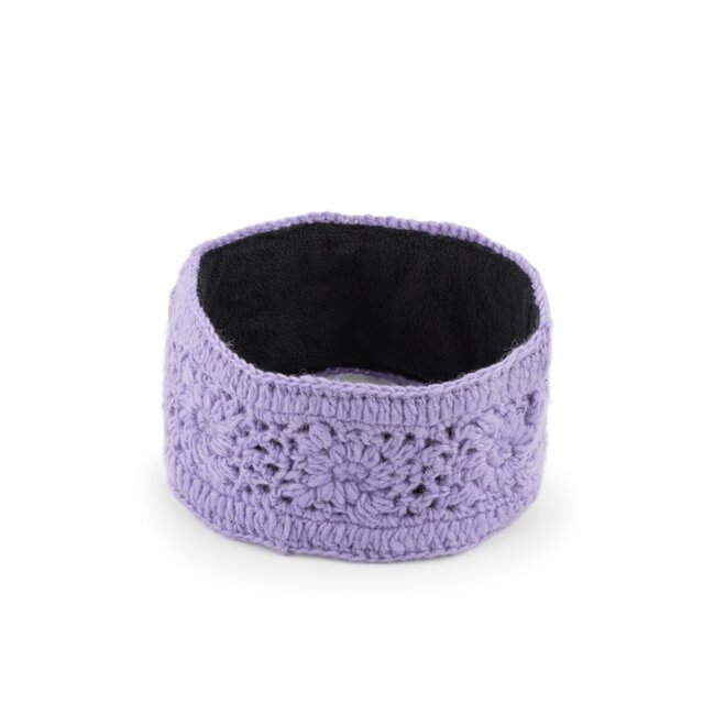Headband Granny Square lilac