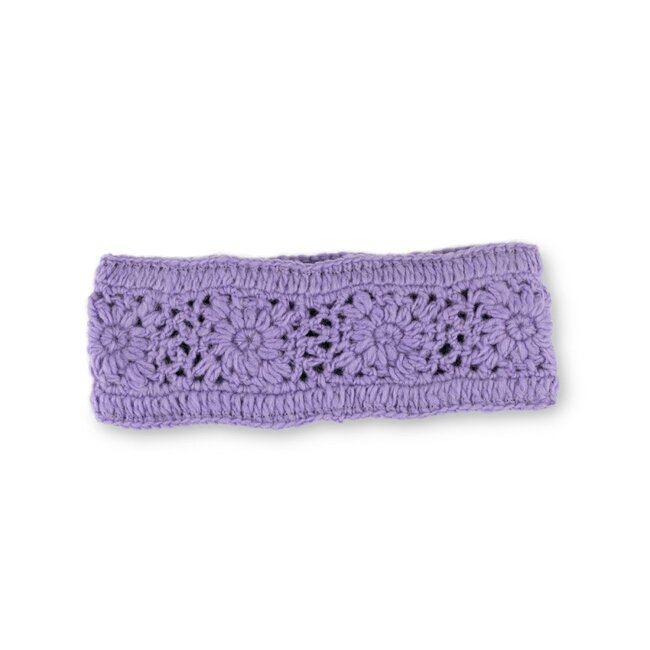 Headband Granny Square lilac